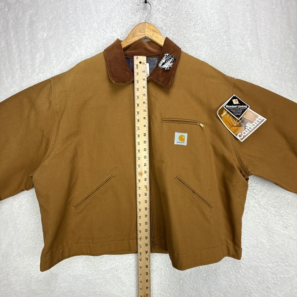 Carhartt Detroit Jacket Blanket Lined Mens 56 3XL J01 BRN Brown NWT NOS - Picture 8 of 16